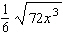 <strong>Simplify the radical expression as much as possible. Assume the variable represents a positive number.  </strong> A)   B)   C)   D)   E)   <div style=padding-top: 35px> 