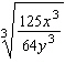 Use property 2 of the radicals to simplify the following. Assume all variables represent positive numbers.  <div style=padding-top: 35px> 