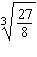 Use property 2 of the radicals to simplify the following.  <div style=padding-top: 35px> 