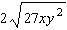 Simplify the radical expression as much as possible. Assume all variables represent positive numbers.  <div style=padding-top: 35px> 