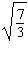 <strong>Put the radical expression into simplified form.  </strong> A)   B)   C)   D)   E)   <div style=padding-top: 35px> 