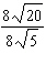 <strong>Put the radical expression into simplified form.  </strong> A)   B)   C)   D)   E)   <div style=padding-top: 35px> 
