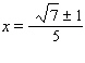 <strong>Solve the equation. </strong> A) B) C) D) E)