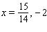 <strong>Solve the equation. </strong> A) B) C) D) E)