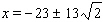 <strong>Solve the equation using the square root method. </strong> A) B) C) D) E)