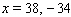 <strong>Solve the equation. </strong> A) B) C) D) E)