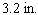<strong>The displacement, in cubic inches, of a car engine is given by the formula where is the stroke and is the bore, as shown here, and is the number of cylinders. Calculate the bore for the car with six cylinders, inches of stroke, and cubic inches of displacement. Use to approximate </strong> A) B) C) D) E)
