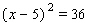 Solve the equation.