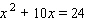 Solve the equation by completing the square.