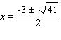 <strong>Solve the equation by using the quadratic formula. </strong> A) B) C) D) E)
