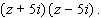 Use the FOIL method to multiply  
