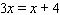 <strong>For the sentence below, write an equivalent expression in symbols. The quotient of and is equal to the sum of and .</strong> A) B) C) D) E)