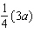 Use the associative property to rewrite the expression, and then simplify the result.