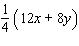 Apply the distributive property, and then simplify the result.