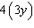 Use the associative property to rewrite the expression, and then simplify the result.