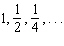 The following is a geometric sequence. Find the next number in the sequence.