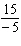 Find the quotient (divide). Simplify the answer. Do not convert to decimal form.