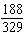Reduce the fraction to lowest terms.  