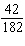 Reduce the fraction to lowest terms by first factoring the numerator and denominator into the product of prime factors and then dividing out any factors they have in common.
