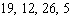 <strong>Find the first four numbers of the sequence by substituting the counting numbers, in order, into the following expression. </strong> A) B) C) D) E)
