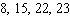 <strong>Find the first four numbers of the sequence by substituting the counting numbers, in order, into the following expression. </strong> A) B) C) D) E)