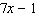 Evaluate the expression when is 2.