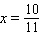 <strong>Solve the equation. </strong> A) B) C) D) E)