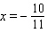 <strong>Solve the equation. </strong> A) B) C) D) E)