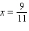 <strong>Simplify both sides of the equation as much as possible, and then solve. </strong> A) B) C) D) E)