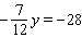 Solve the equation.  