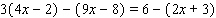 Solve the equation.  