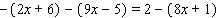 Solve the equation.  