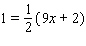 Solve the equation.  