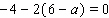 Solve the equation.  