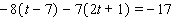 Solve the equation.  