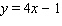 Complete the ordered pair for the equation.    
