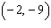 <strong>Complete the ordered pair for the equation. </strong> A) B) C) D) E)