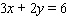 Complete the given ordered pairs for the equation.    