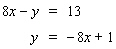 Solve the system by substitution. Substitute the expression in the second equation into the first equation and solve. If the system is dependent or inconsistent , or if there is no solution , indicate this.