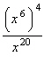 <strong>Simplify the expression. An answer with exponents should contain positive exponents only. </strong> A) B) C) D) E)