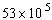 <strong>The number is not in scientific notation because 53 is larger than 10. Write in scientific notation.</strong> A) B) C) D) E)