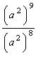 Simplify the expression. An answer with exponents should contain positive exponents only.