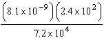 Simplify the expression, and write your answer in scientific notation.