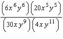 Simplify. Write the answer with positive exponents only.  