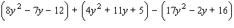 Perform the indicated operations.  