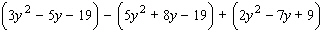 Perform the indicated operations.  