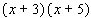 Fill in the area of each small rectangle and square, and then add the results together to find the indicated product.