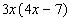 Multiply by applying the distributive property.  