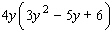 Multiply by applying the distributive property.  
