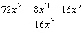 Perform the division (find the quotient).  